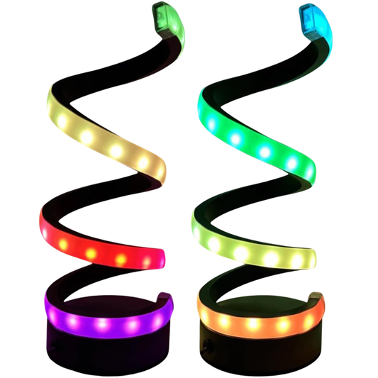 Lámpara Espiral Arcoíris